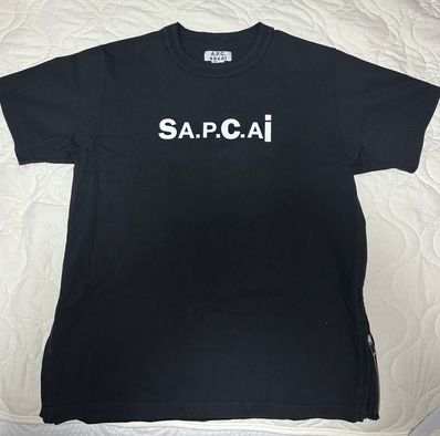 sacai x A.P.C. T-SHIRT KIYO "Black"