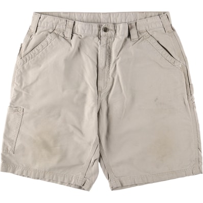 古着 カーハート Carhartt ORIGINAL FIT ダック地ペインターショーツ ショートパンツ メンズw38相当/eaa549493