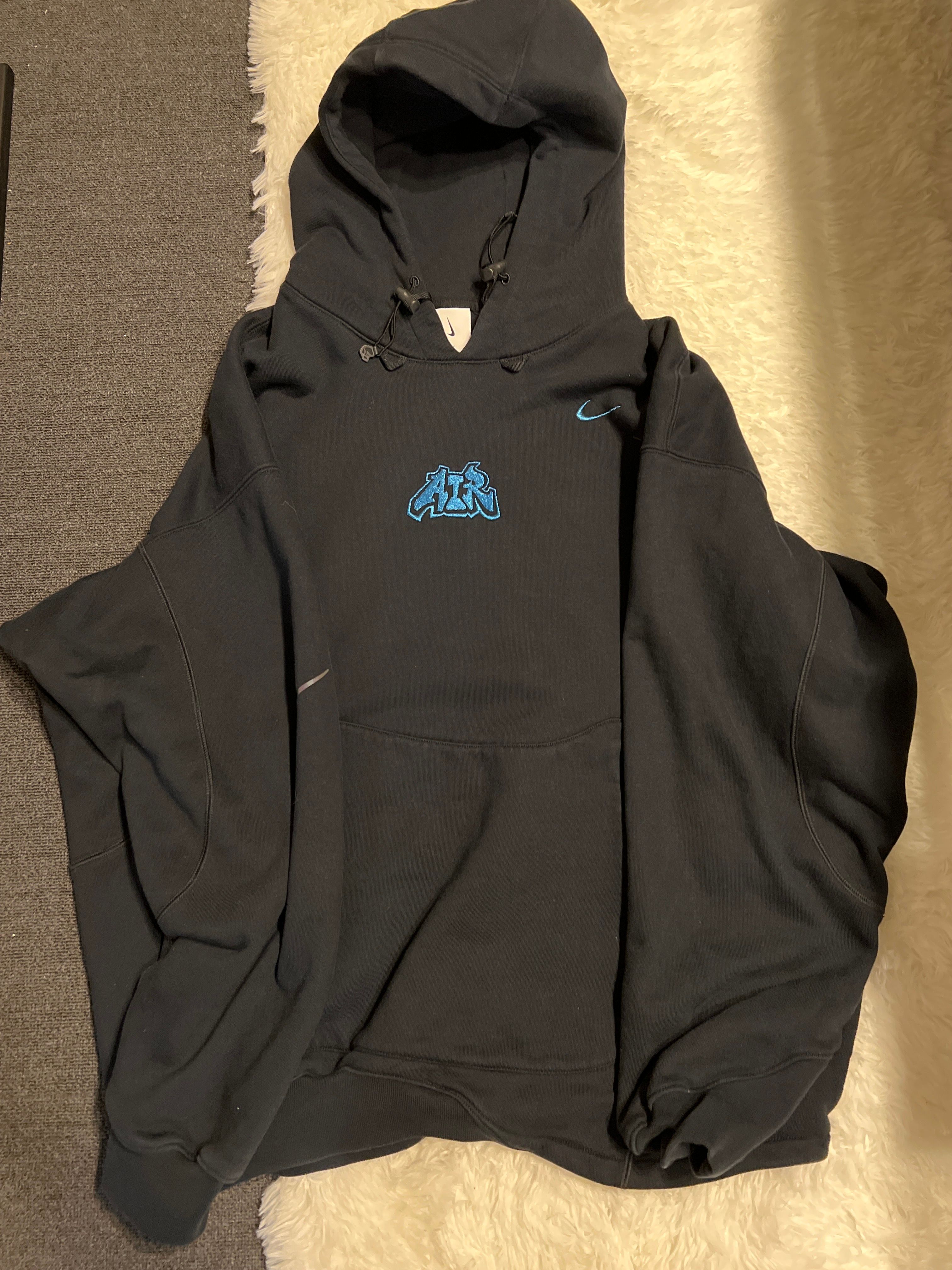 Nike x Off-White Men's Fleece Parka 006 "Black"