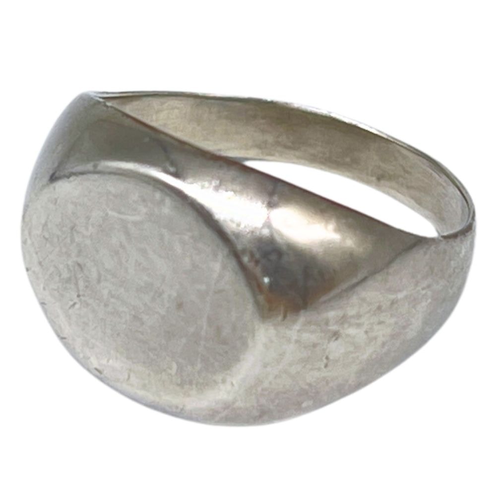 JIL SANDER ジルサンダー CLASSIC CHEVALIER RING シルバー925 リング 17号程度 55390