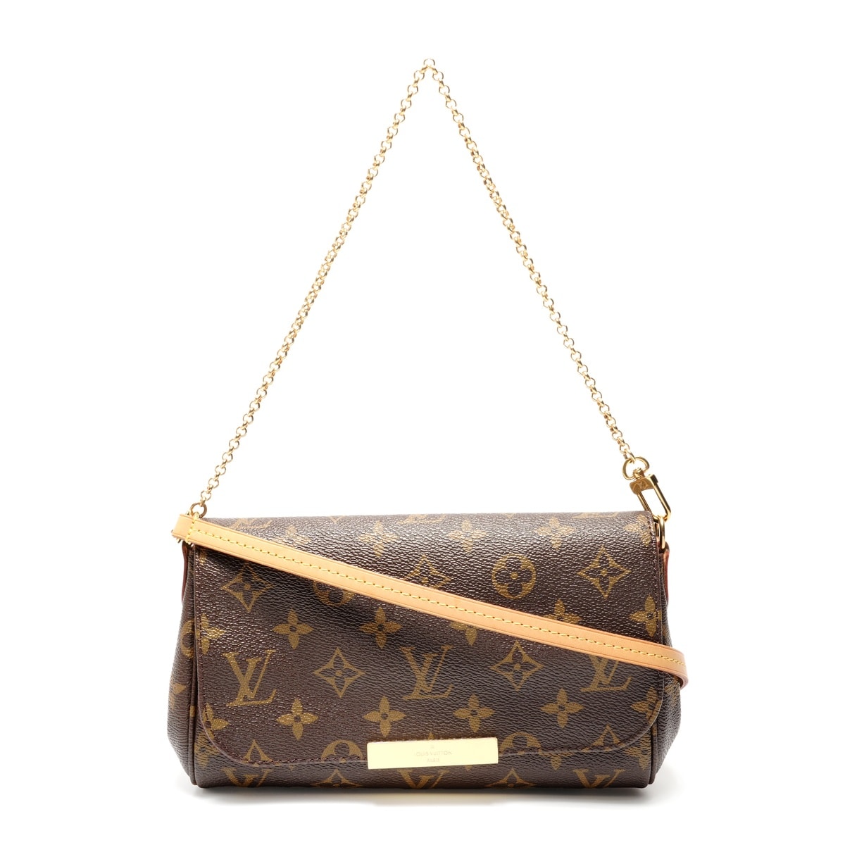 ヴィトン LV モノグラム フェイボリットPM 2017年製 ショルダーバッグ【中古】