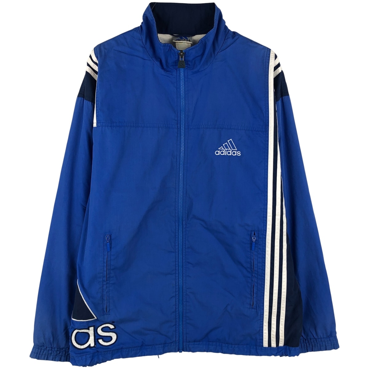 古着 90~00年代 アディダス adidas デカロゴ ウインドブレーカー メンズM相当/eaa608579