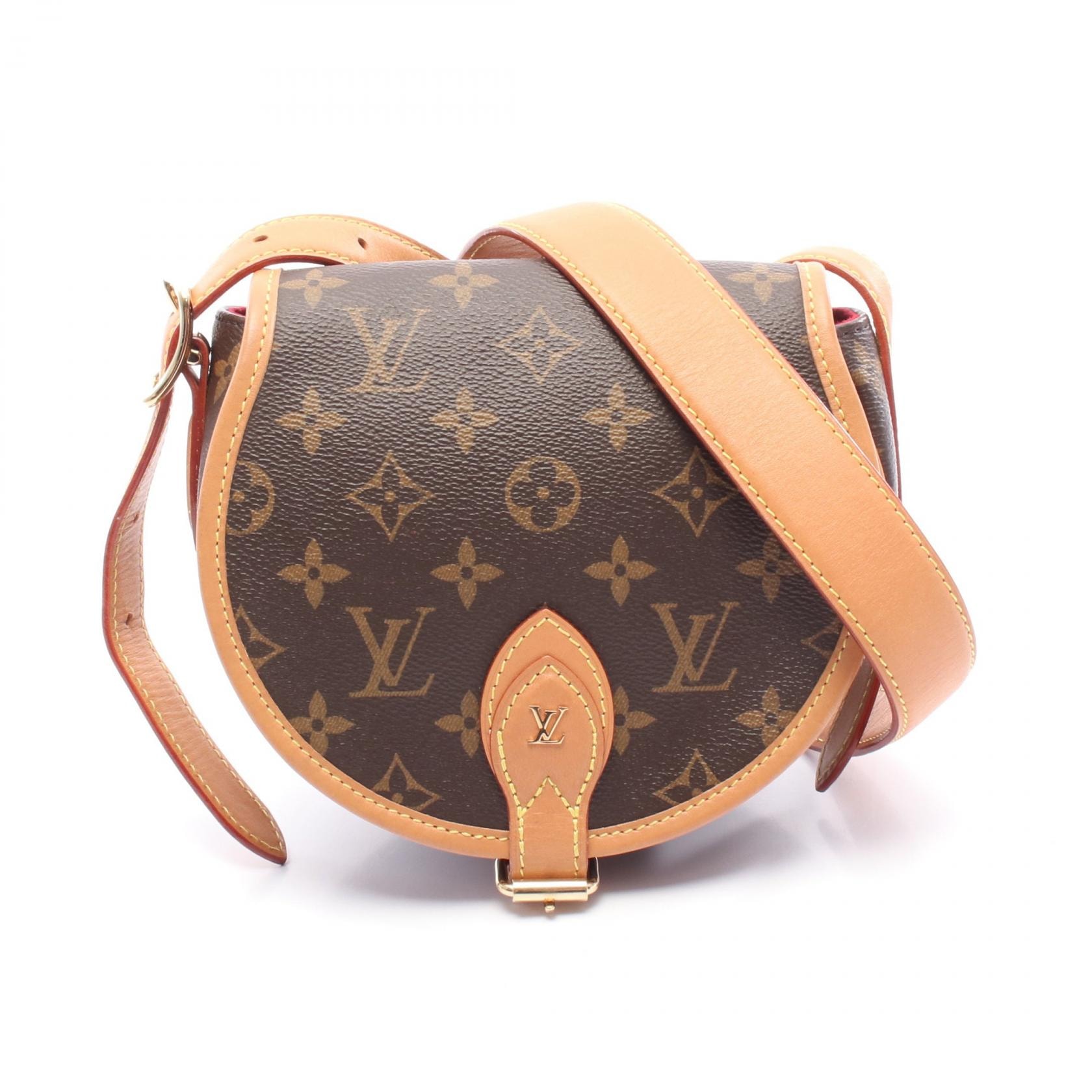 ルイ・ヴィトン LOUIS VUITTON タンブラン ショルダーバッグ バッグ PVCコーティングキャンバス レザー モノグラム レディース ブラウン系 M44860 【中古】