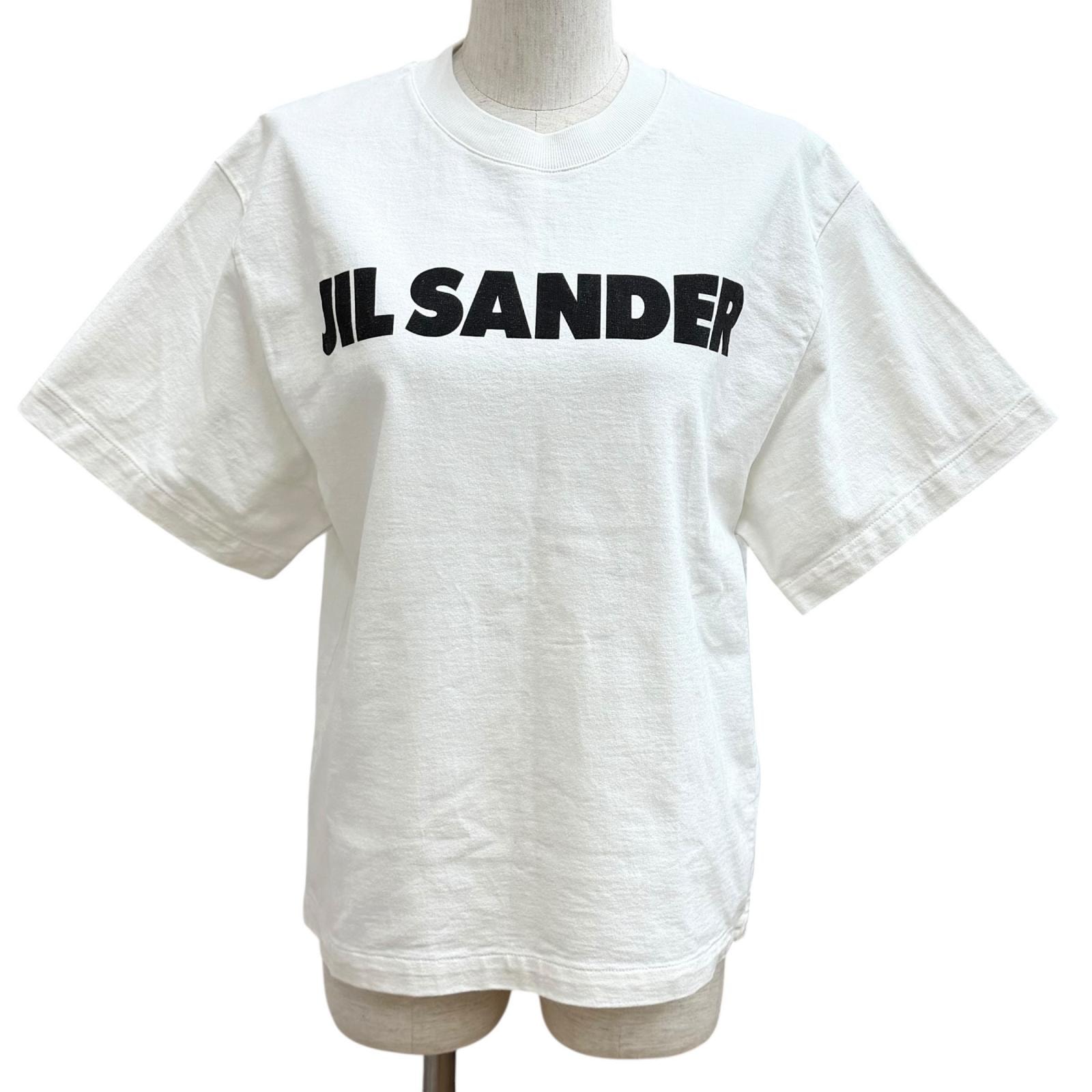 美品 ジルサンダー 半袖Tシャツ ホワイト レディース XS J02GC0001