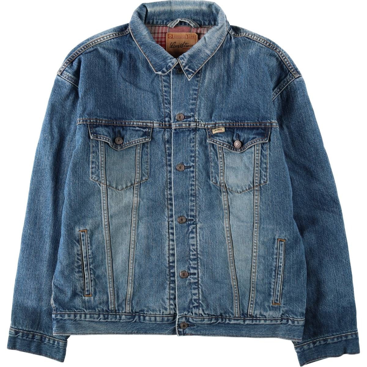古着 00年代 リーバイス Levi's SIGNATURE 中綿入り デニムジャケット Gジャン メンズXL相当/eaa632473