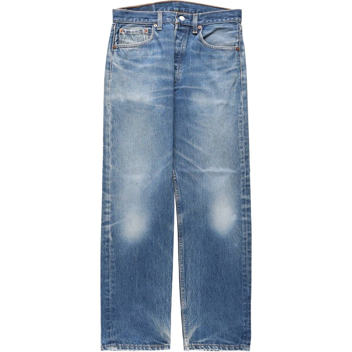古着 90年代 リーバイス Levi's 501-0000 ストレートデニムパンツ USA製 メンズw31相当 ヴィンテージ/eaa671321