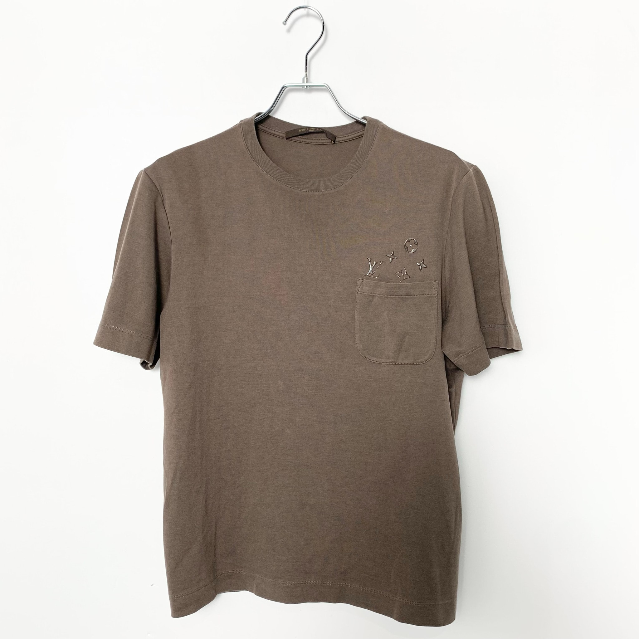 LOUIS VUITTON モノグラム 半袖Tシャツ "Brown"
