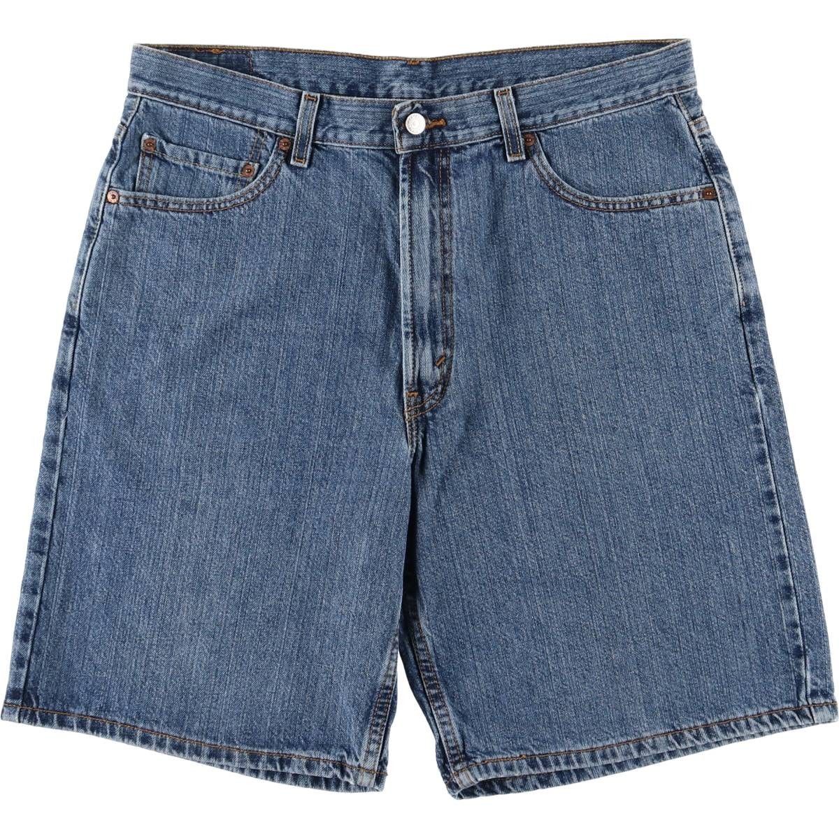 古着 00年代 リーバイス Levi's 550 RELAXED FIT デニムショーツ ショートパンツ メンズw36相当/eaa561276