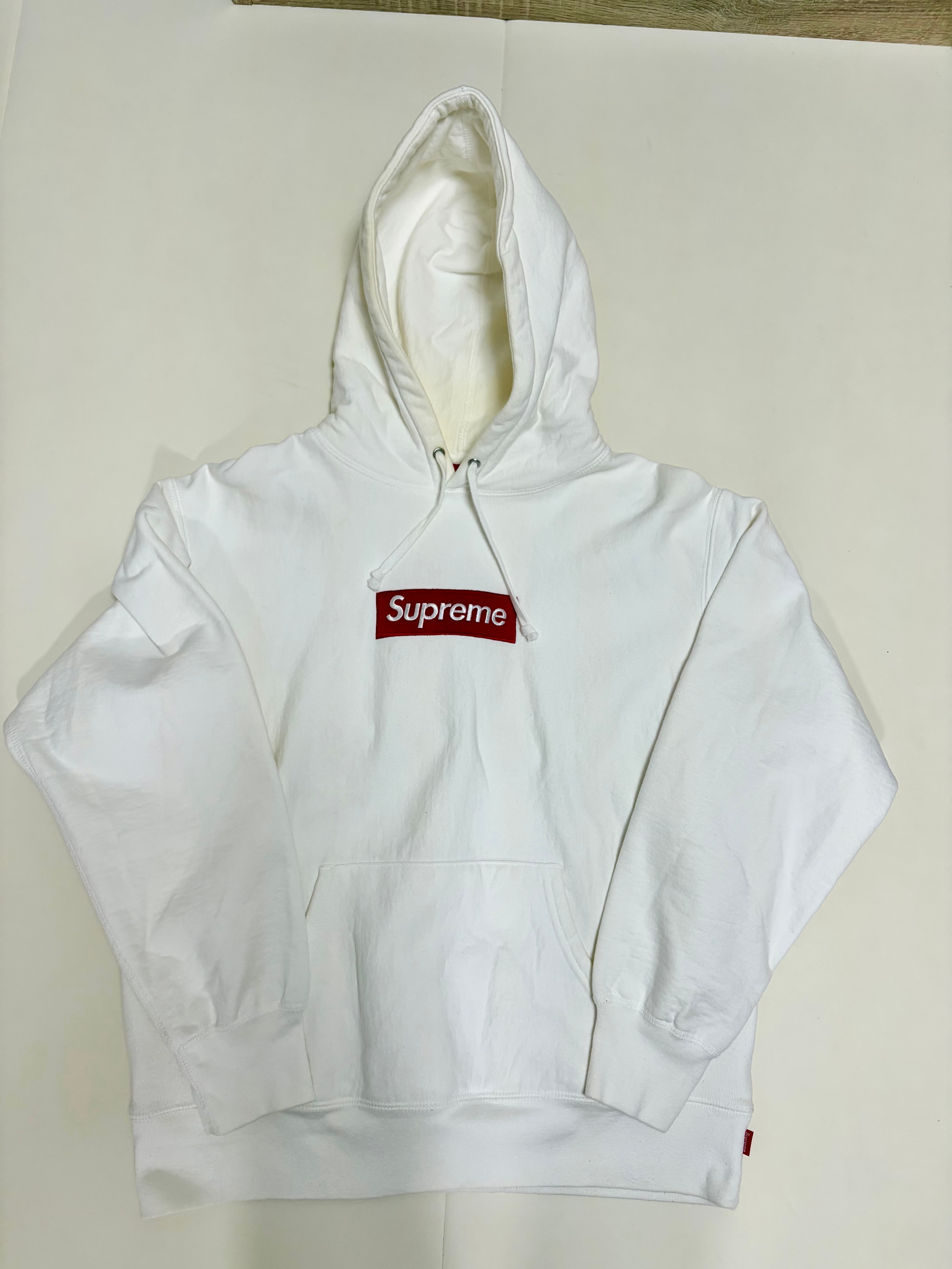Supreme Box Logo Hooded Sweatshirt "White" (21FW)