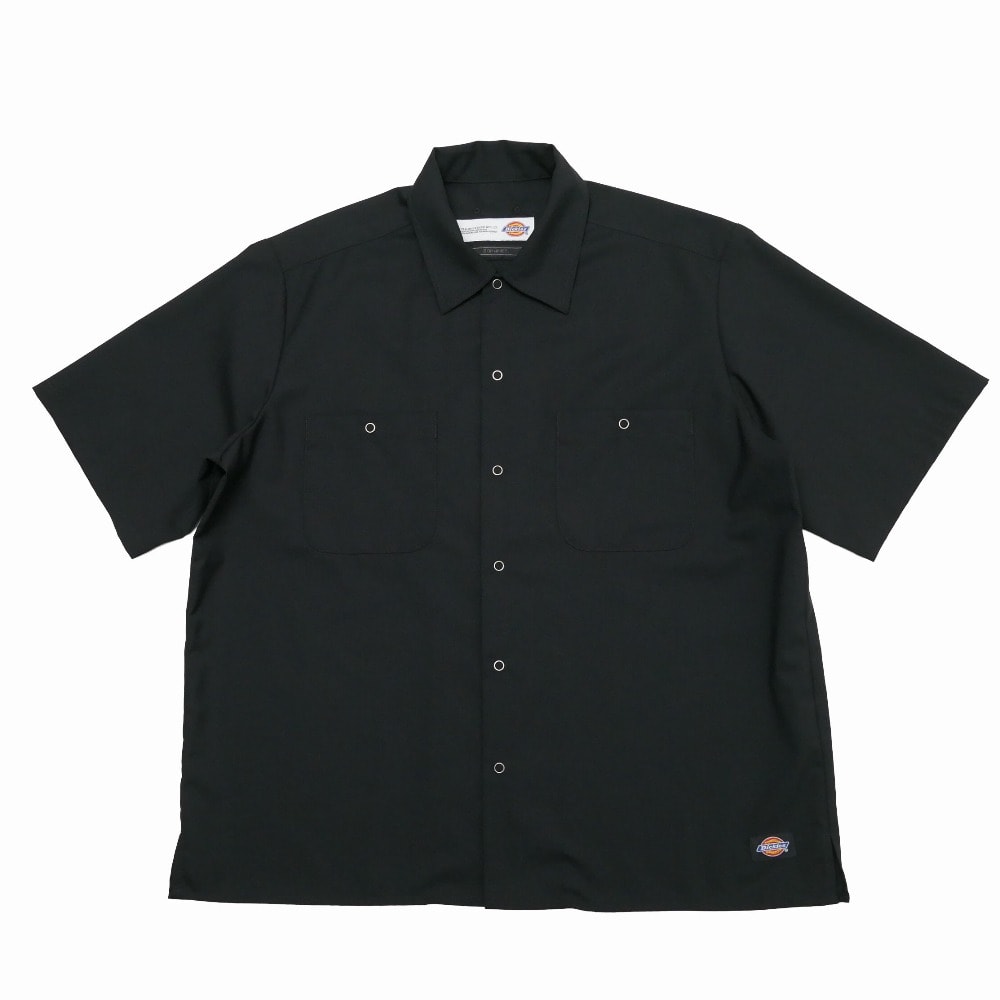 ■美品■SOPHNET. × Dickies ソフネット × ディッキーズ SOLOTEX TROPICAL WOOL BIG WORK SHIRT 半袖シャツ サイズS ワークシャツ ブランド古着【中古】20260330/RA8586