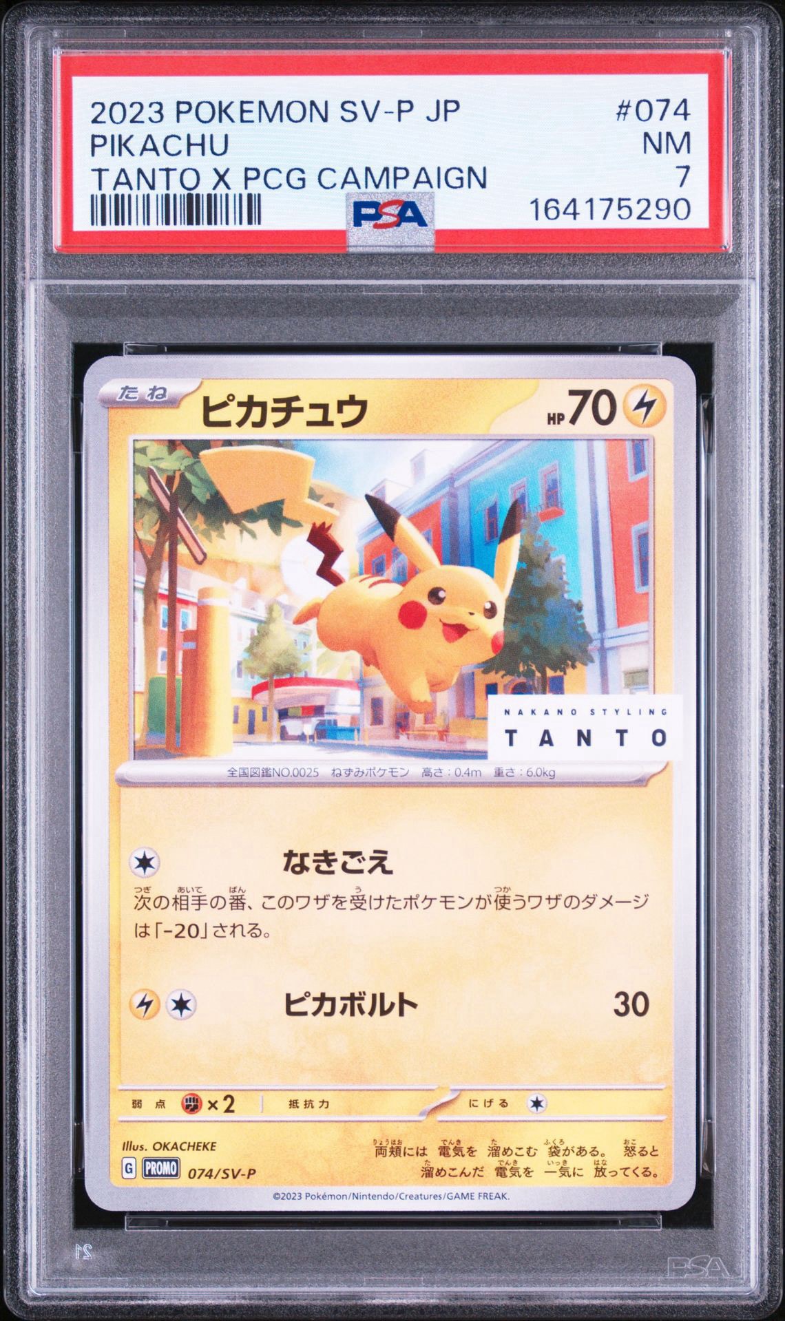 ピカチュウ: プロモ[SV-P 074](「タント×ポケモンカードゲーム