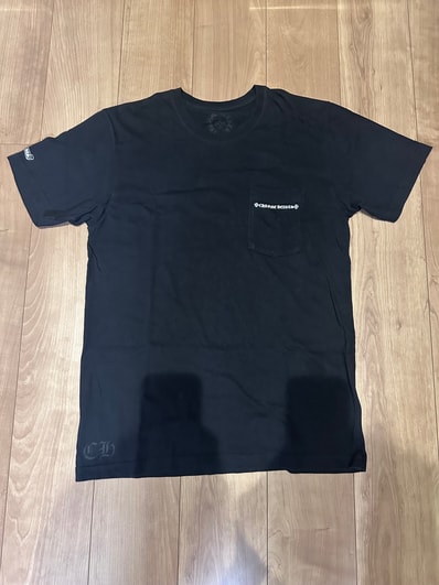Chrome Hearts Cemetery Cross Tire Tracks T-Shirt "Black"