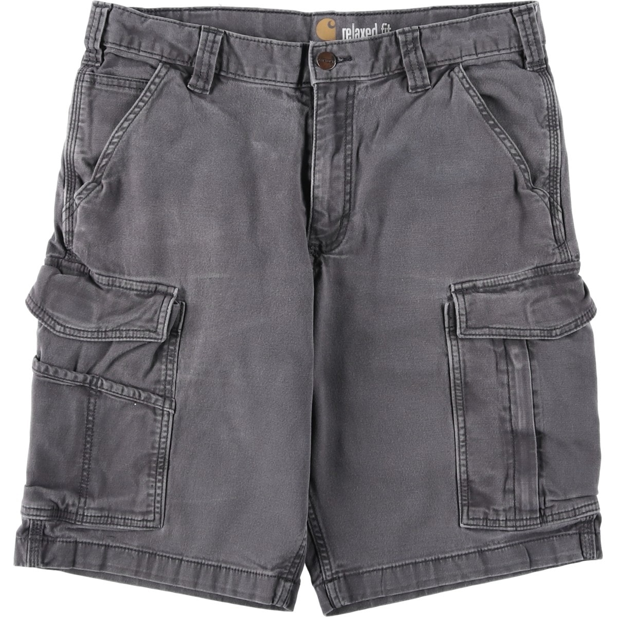 古着 カーハート Carhartt RELAXED FIT ダック カーゴショーツ ハーフパンツ メンズw33相当/eaa620661