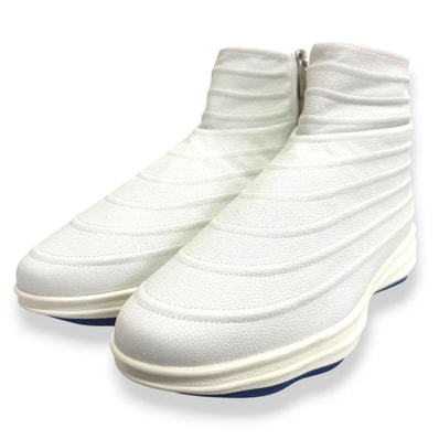 美品 ヴァレクストラ ハイカットスニーカー LOVEGROVE ホワイト 43