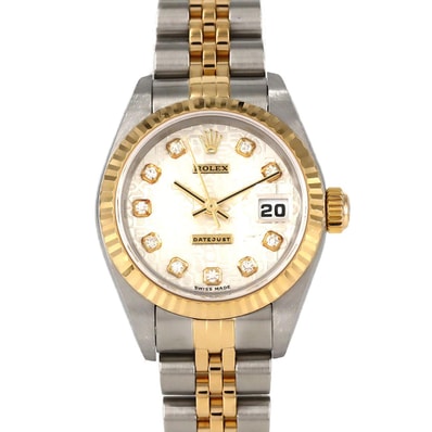 ロレックス デイトジャスト 79173G SSxYG 自動巻 K番