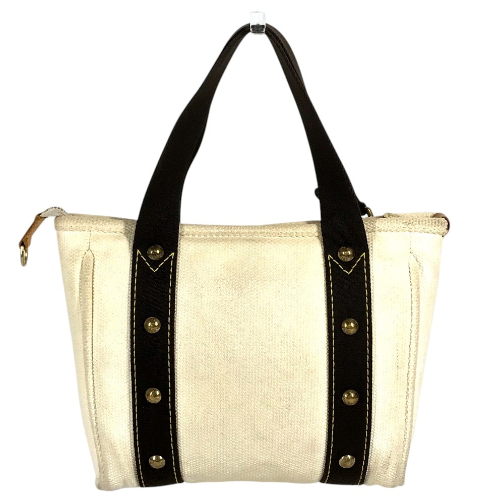 ルイヴィトン LOUIS VUITTON カバPM カバ PM M40039 アンティグア トートバッグ カバン ハンドバッグ コットン ホワイト