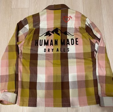 ヒューマンメイド チェックオーバーシャツ