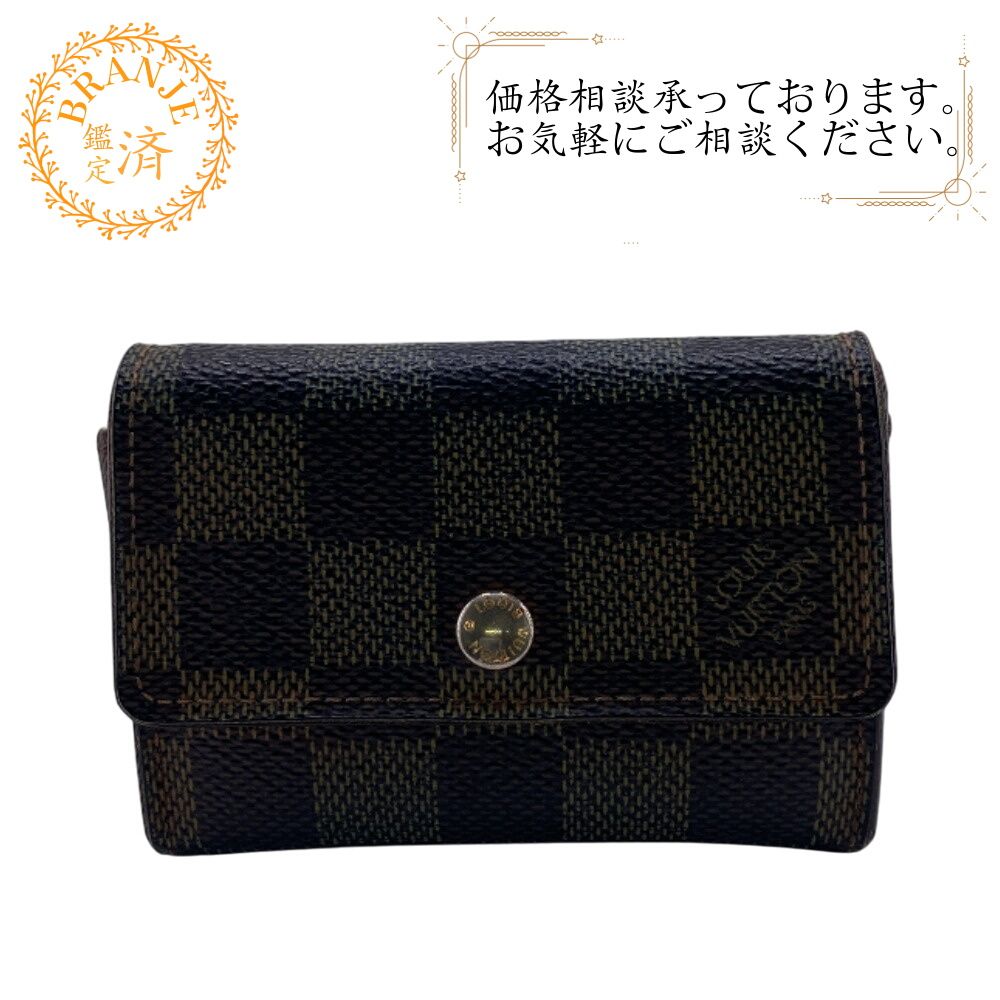 ルイヴィトン LOUIS VUITTON コインケース ダミエ ブラウン
