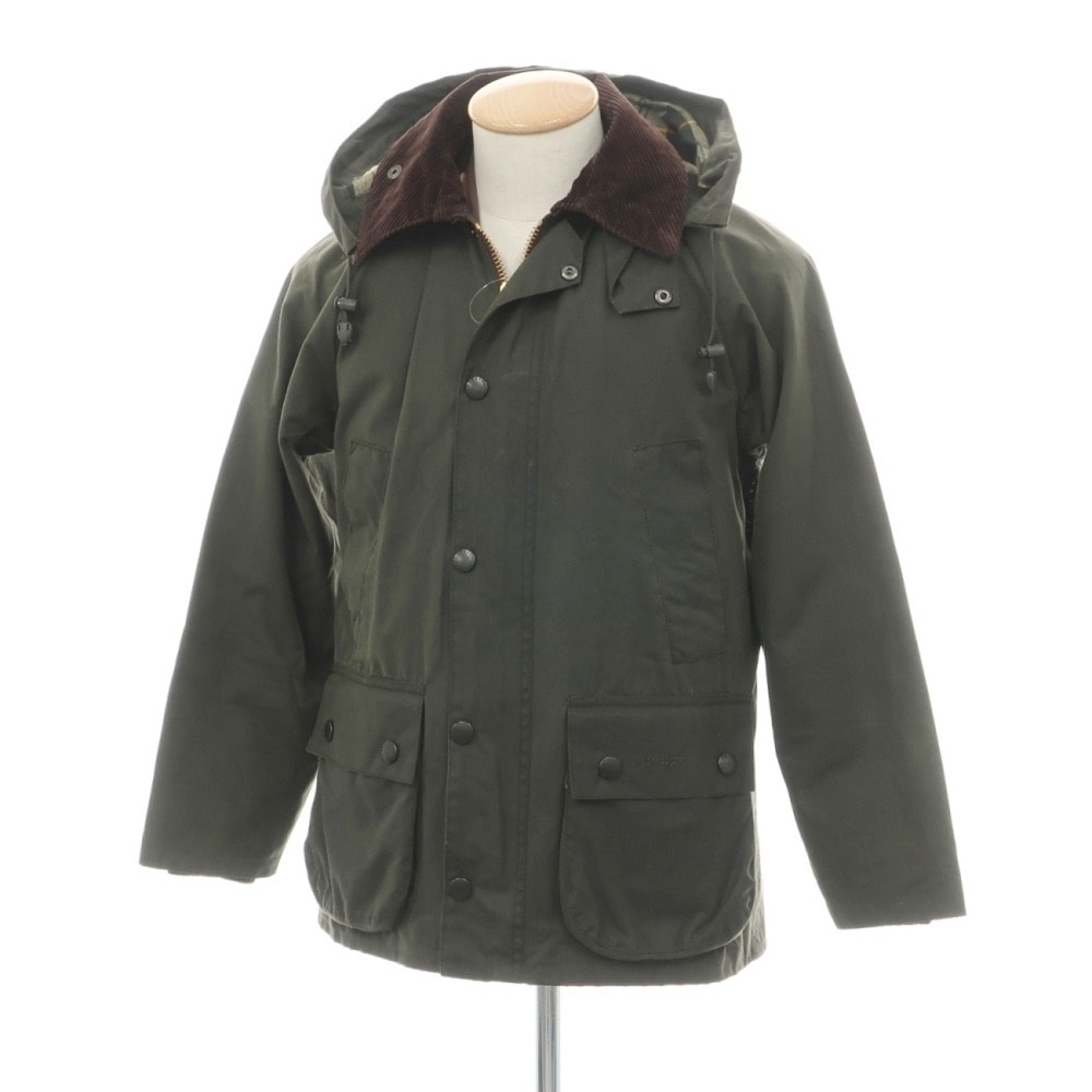 【中古】バブアー Barbour BEDALE ビデイル ワックスコットン フィールドジャケット フード&ライナーセット オリーブグリーン【サイズ32/32/ONE】【メンズ】