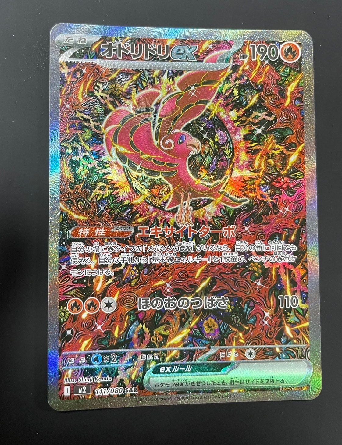 オドリドリex SAR [M2 111/080](拡張パック「インフェルノX」)