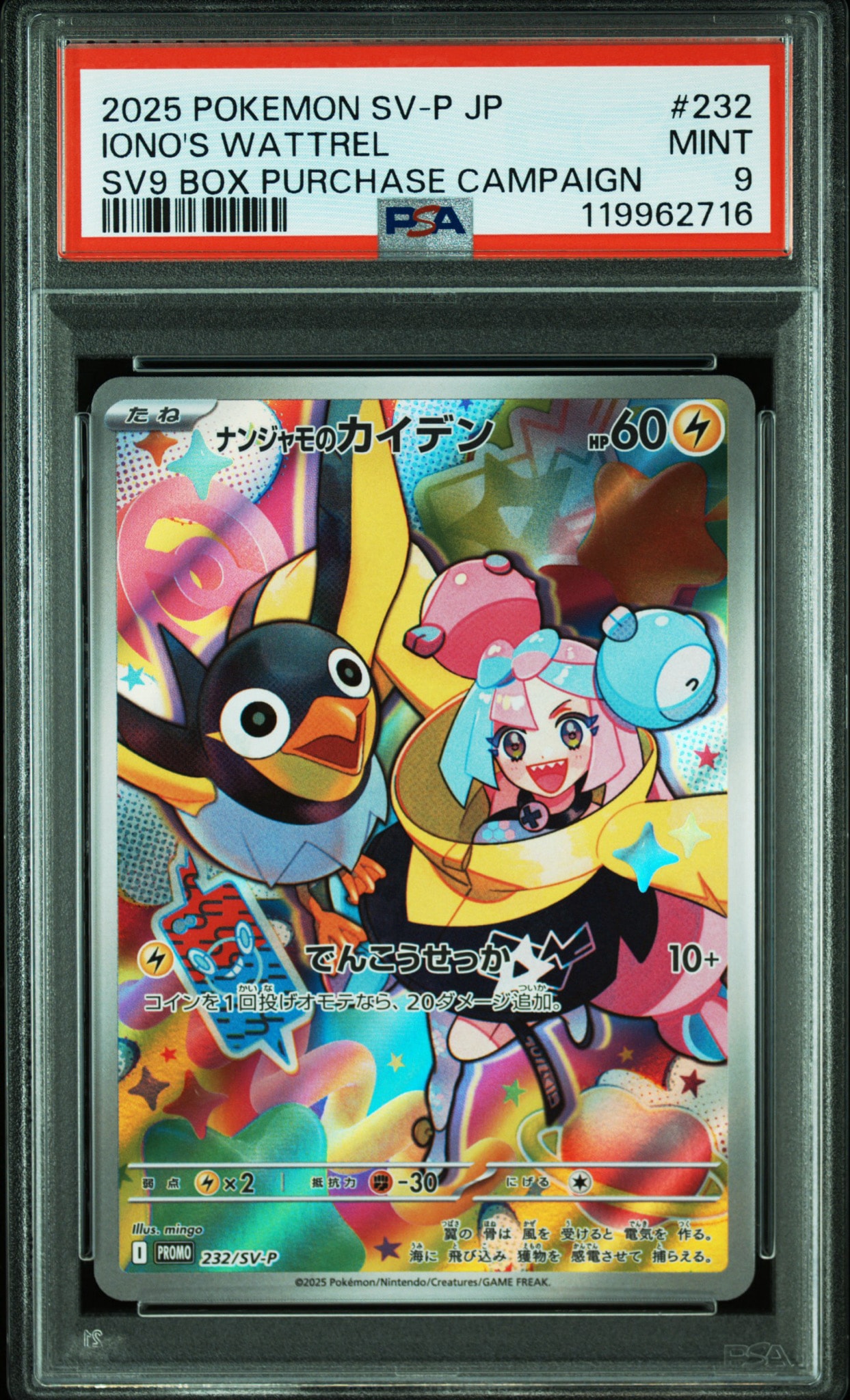 ナンジャモのカイデン P [SV-P 232](プロモーションカード「拡張パック