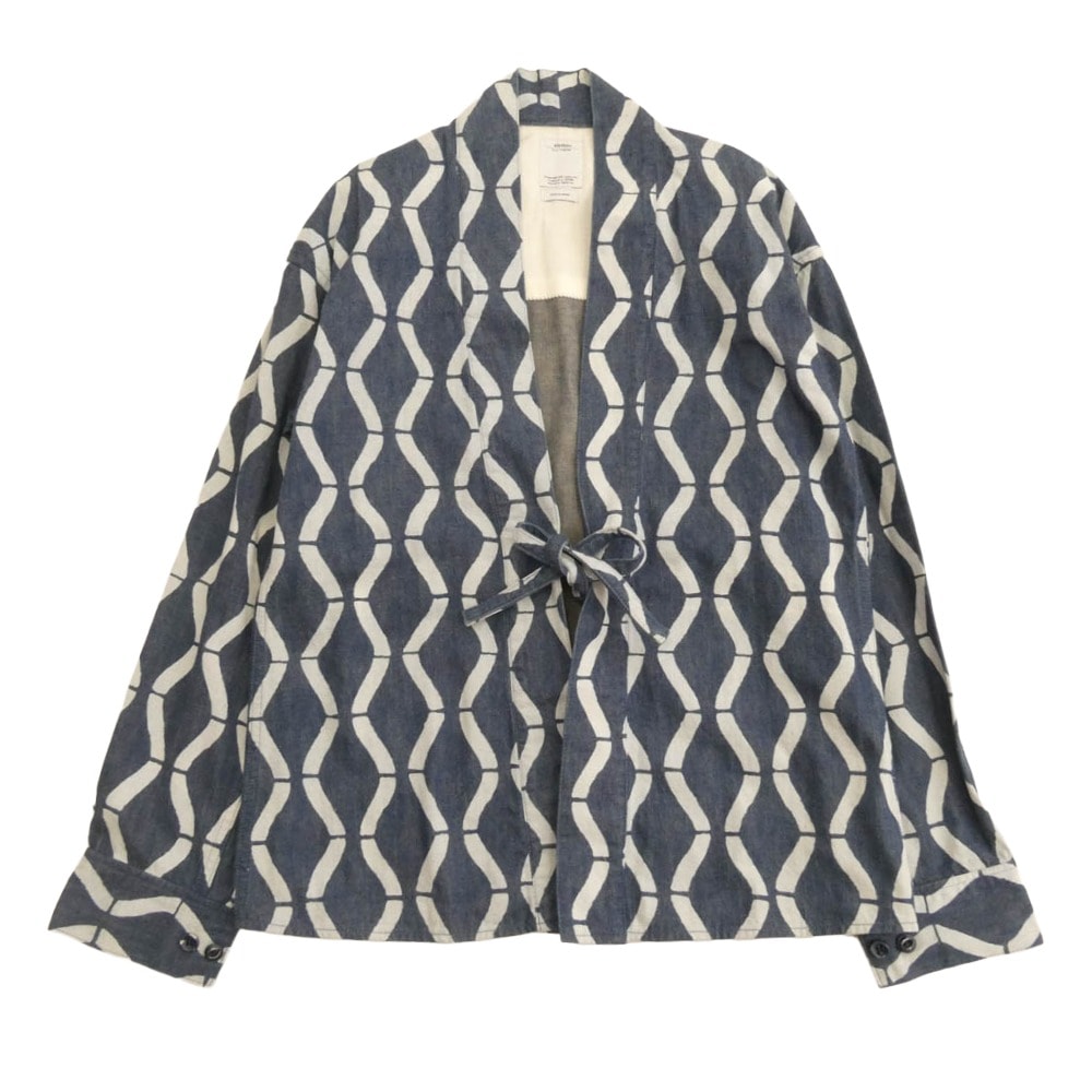 VISVIM ビズビム その他トップス 17SS 0117305011001 LHAMO SHIRT BAMBOO バンブー ラモ 羽織り デニム シャツ ブルー系 2【中古】