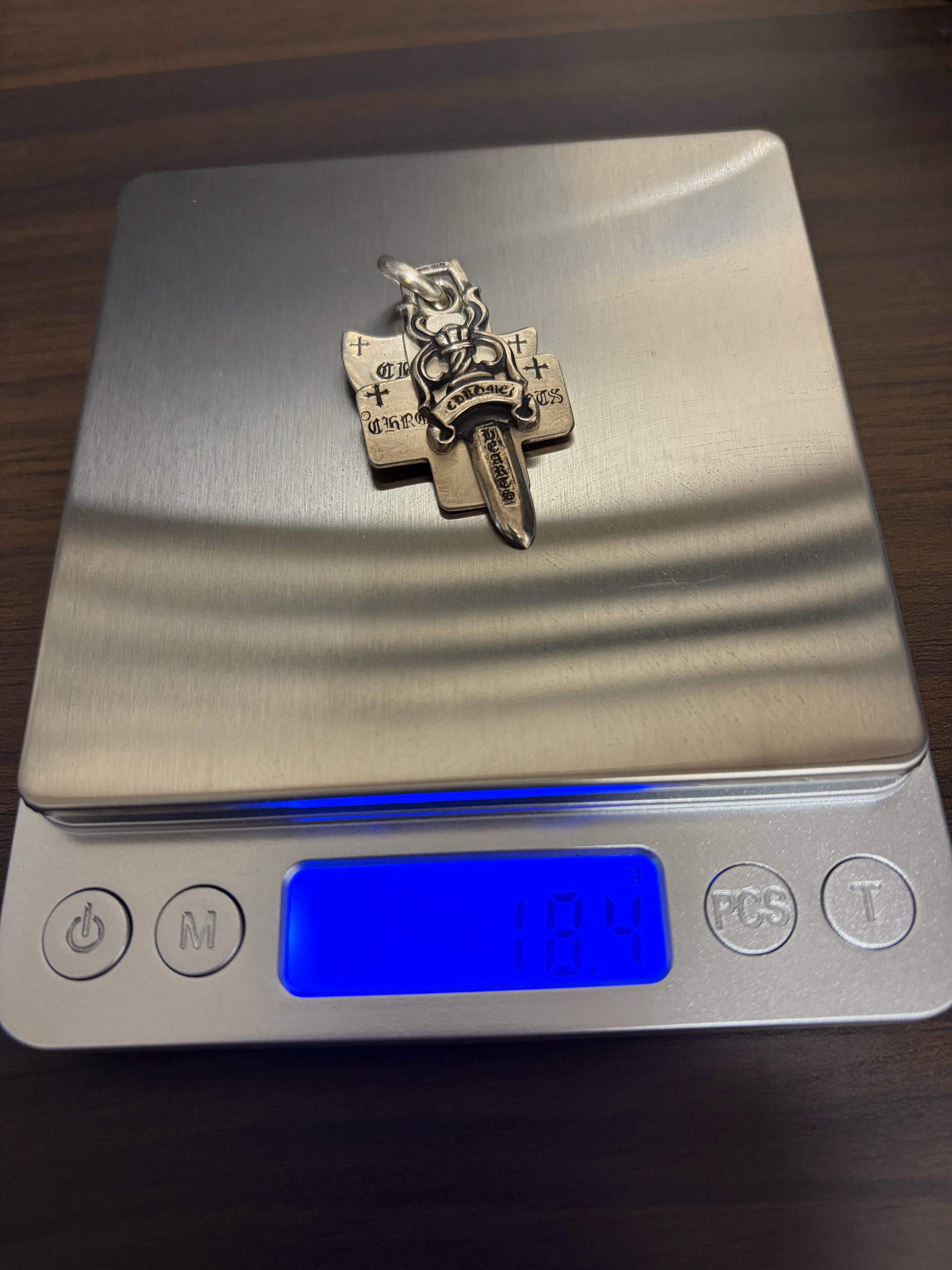Chrome Hearts 3 Trinkets Pendant "Silver"