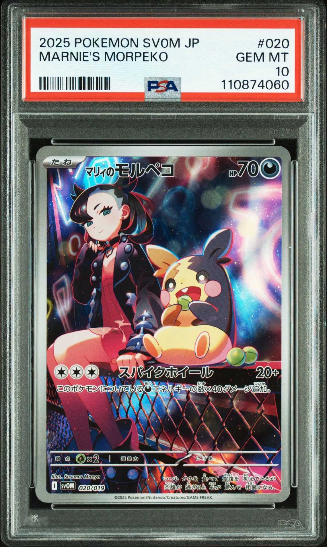 マリィのモルペコ AR SV0M 020/019 PSA10 マリィのモルペコ [SVOM 020/019](スターターセットex「マリィの