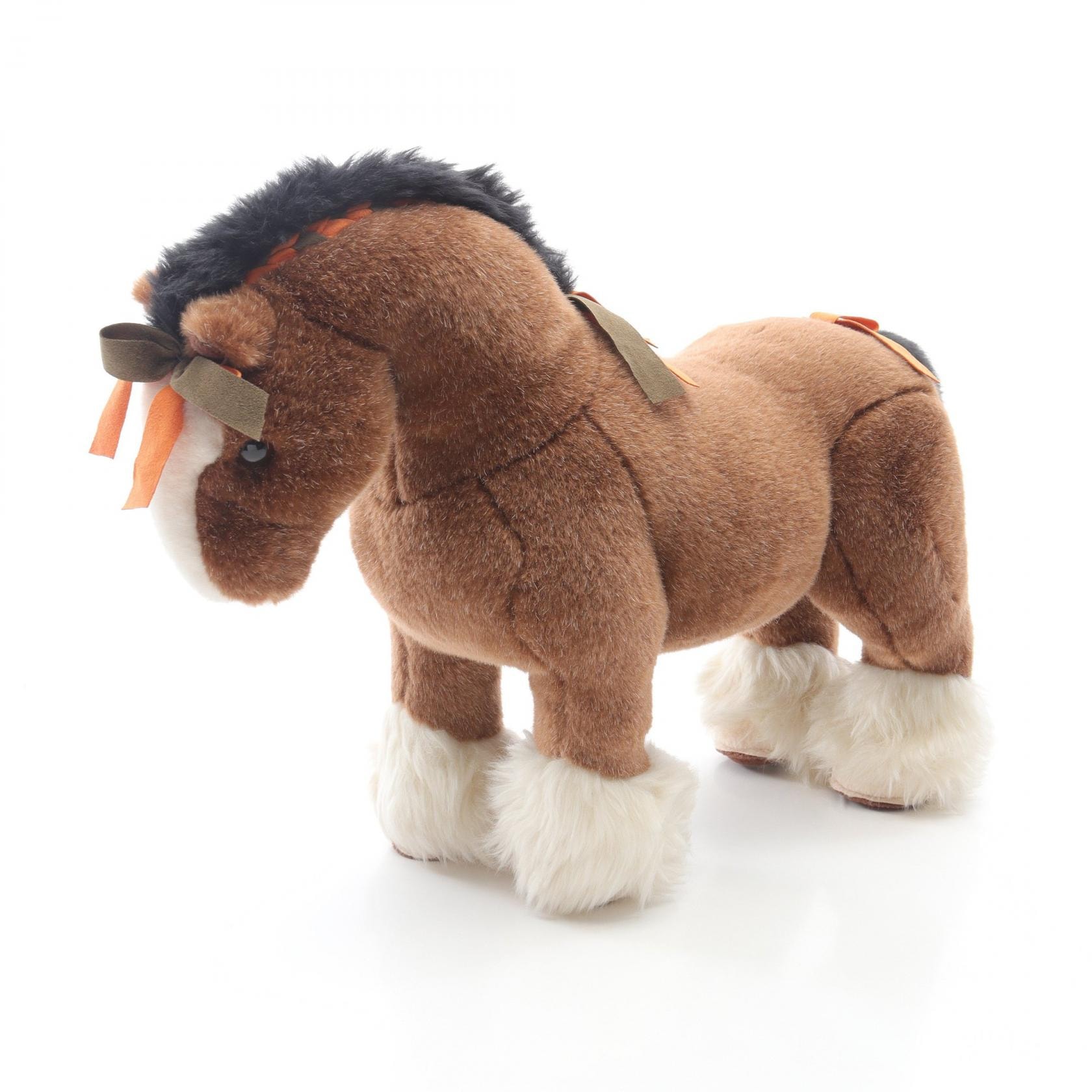 エルメス HERMES エルミーPM ぬいぐるみ アクセサリー スウェード アクリル レディース ブラウン系 / マルチカラー H400055M 00 【中古】