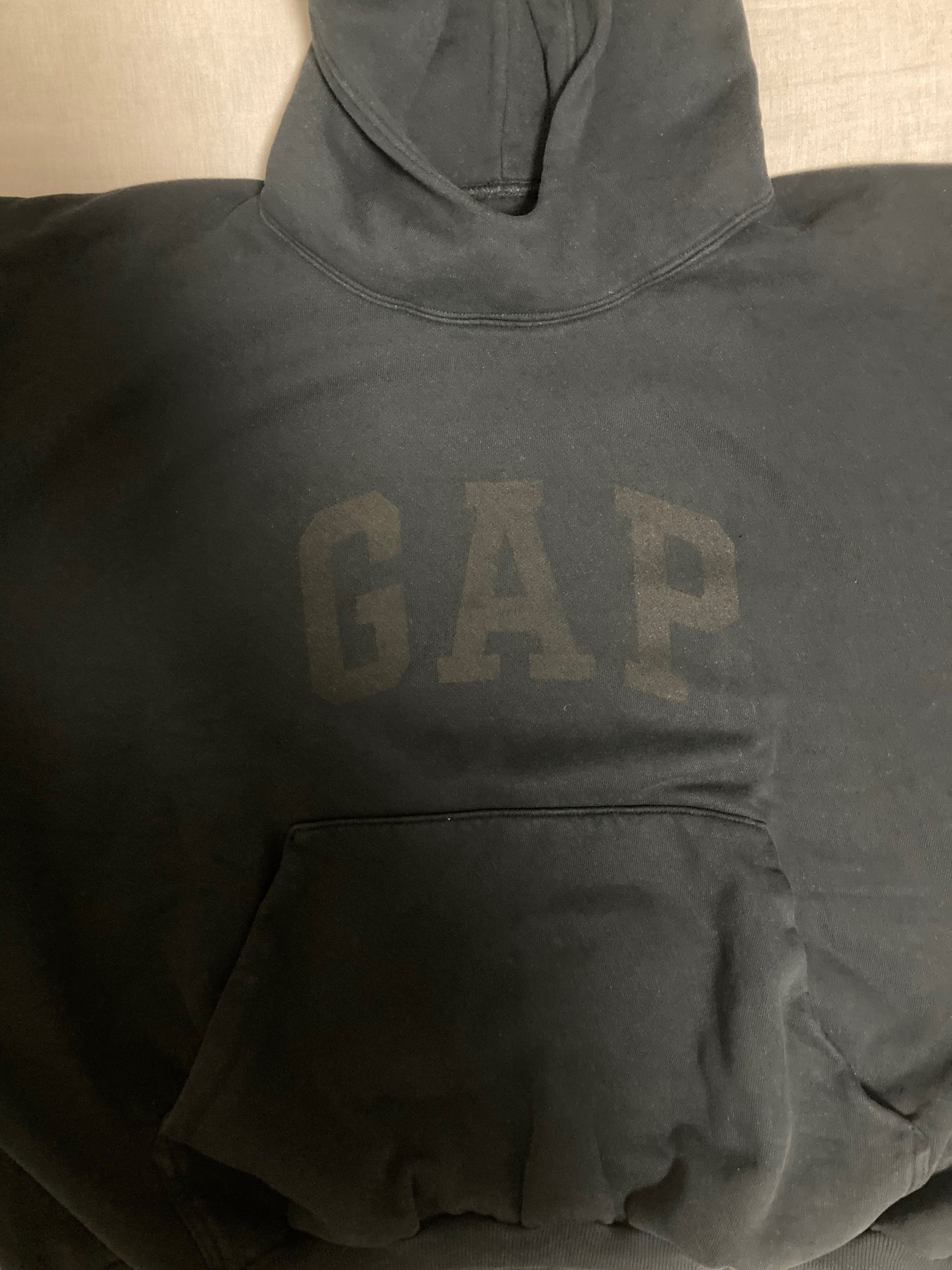 YEEZY GAP Dove Hoodie "Washed Black"