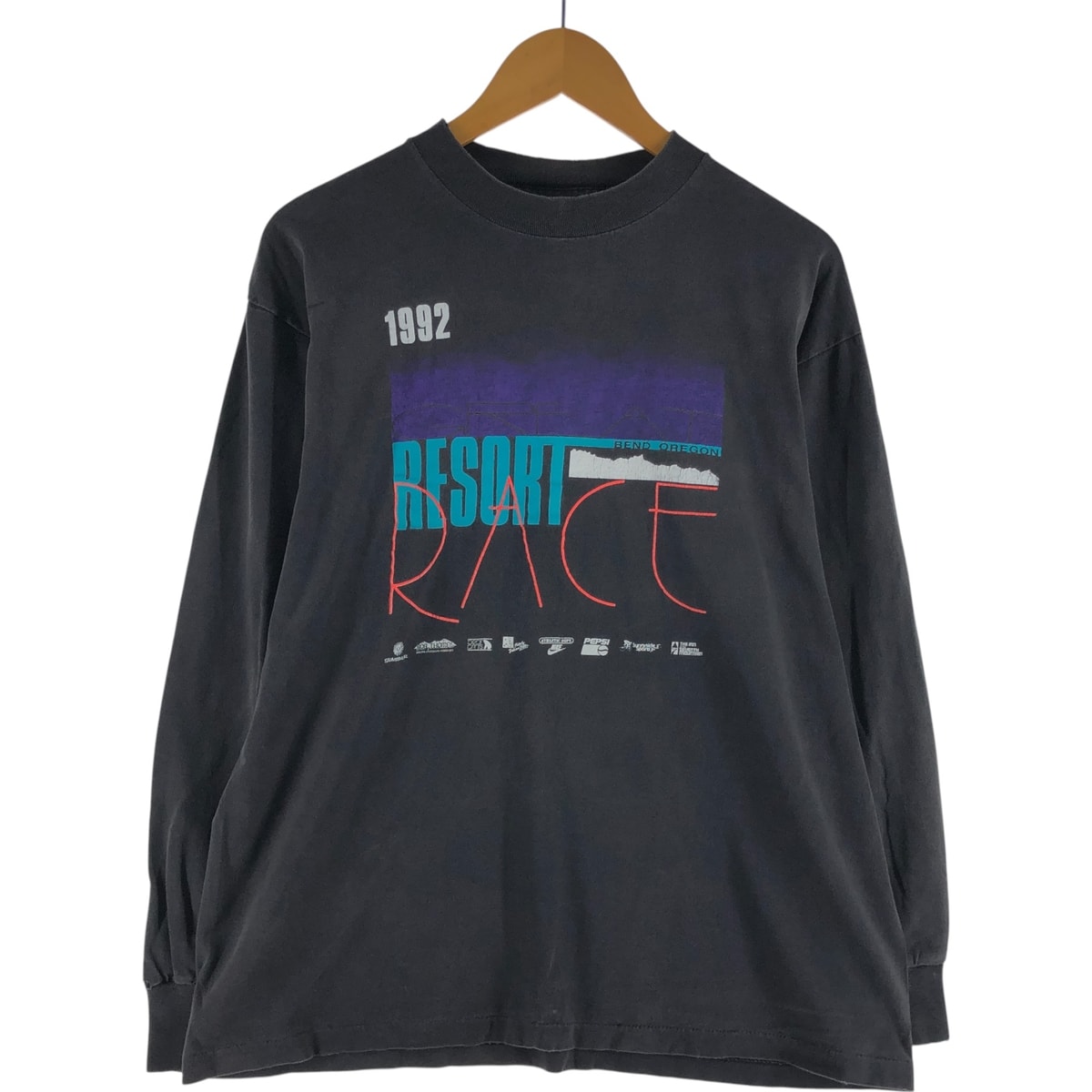 古着 90年代 オニータ ONEITA ロングTシャツ ロンT USA製 メンズL相当 ヴィンテージ/eaa540190