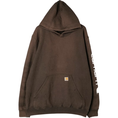 古着 カーハート Carhartt ORIGINAL FIT スウェットプルオーバーパーカー メンズXL相当/eaa587636