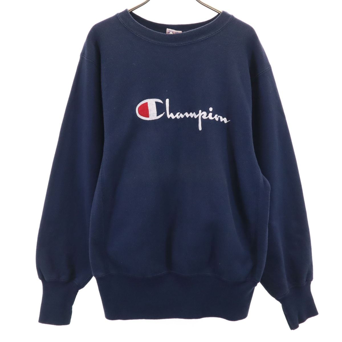 Champion チャンピオン 80s USA製 ヴィンテージ トリコタグ 2枚タグ 長袖 リバースウィーブ スウェット トレーナー M ネイビー