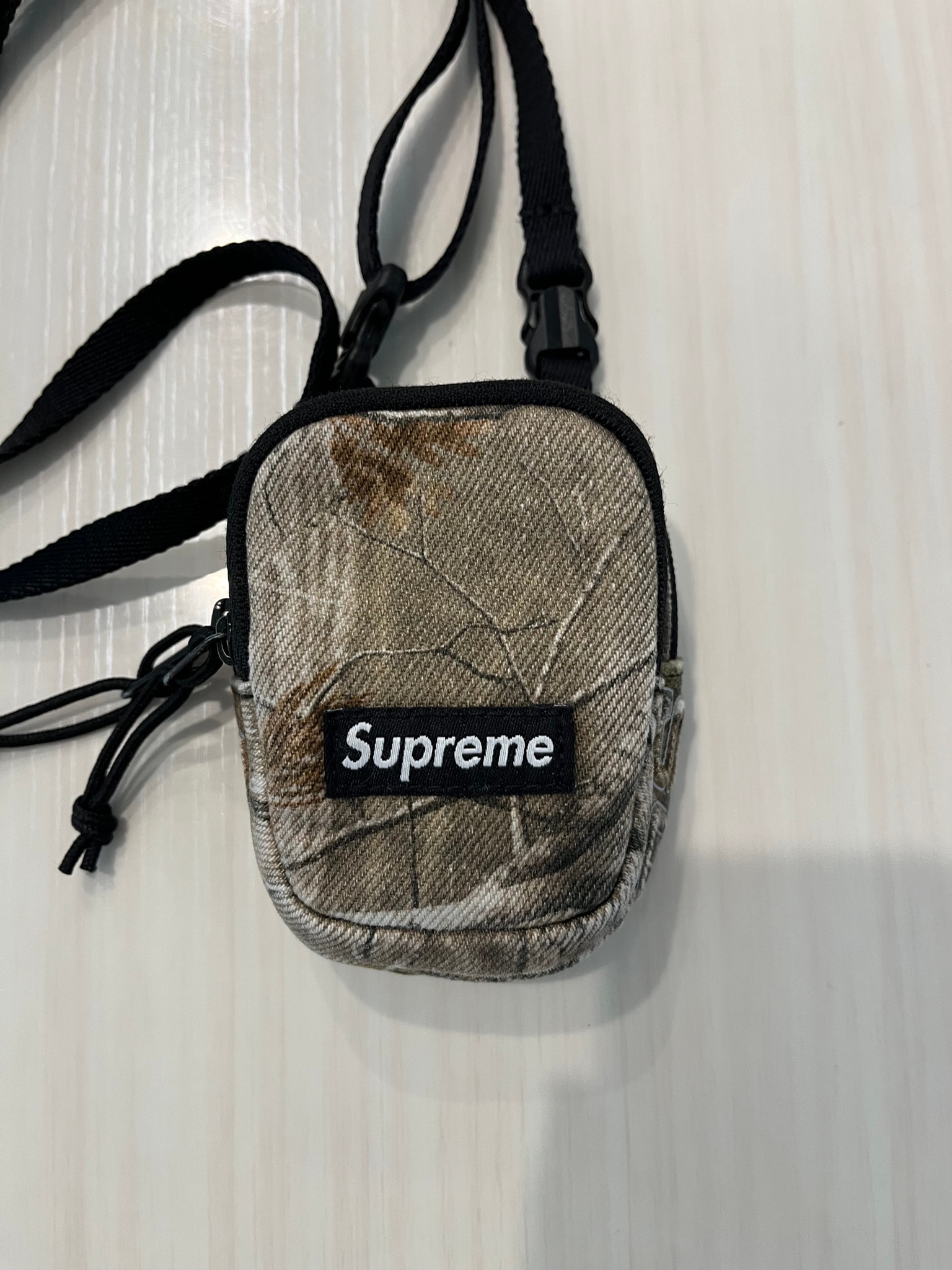 Supreme Denim Mini Utility Bag "Realtree AP Camo"
