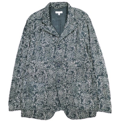 Engineered Garments エンジニアードガーメンツ アメリカ製 Bedford Jacket - Paisley Twill ベッドフォードジャケット ペイズリーツイル M Navy テーラード アウター g25206