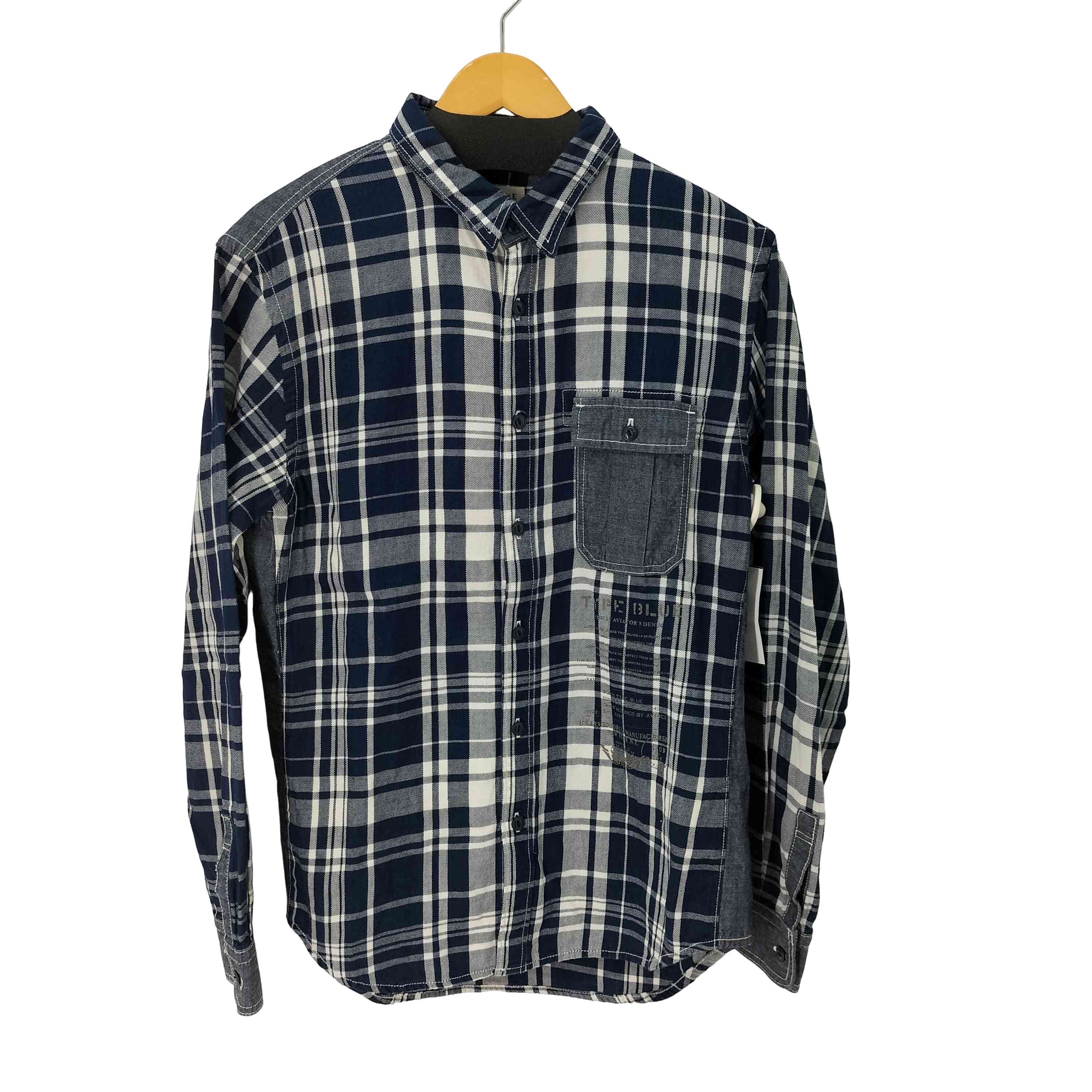 チェック レギュラーカラーシャツ【1140612251663】