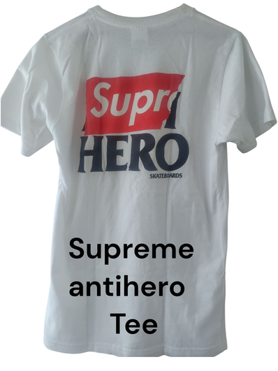 Supreme ANTIHERO Logo Pocket Tee "White"
