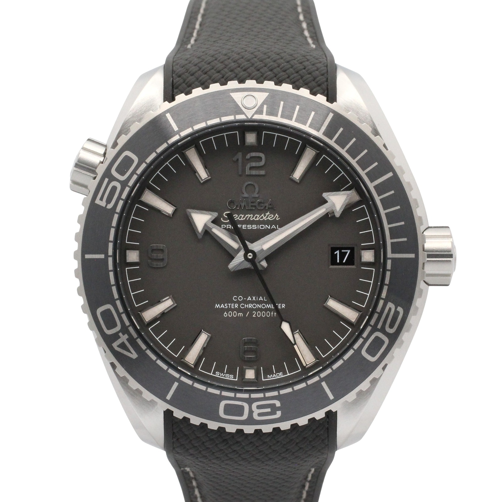 オメガ OMEGA シーマスター プラネットオーシャン 腕時計 時計 ステンレススチール ラバーベルト メンズ グレー系 215.32.44.21.01.002 【新品】