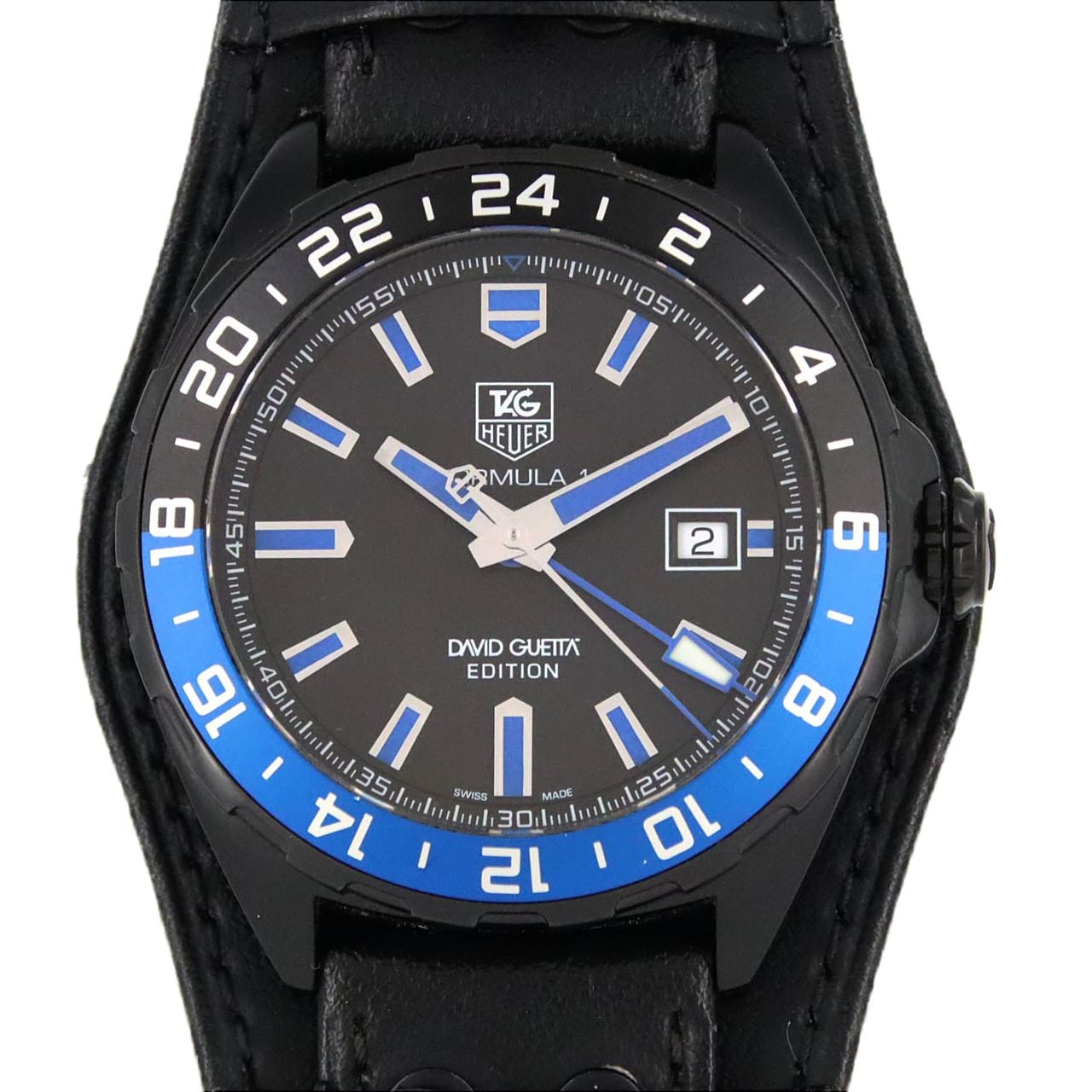【ノーメンテナンス還元価格】タグ・ホイヤー フォーミュラ1GMT・デヴィッドゲッタ LIMITED WAZ201A.FC8195 SS 自動巻