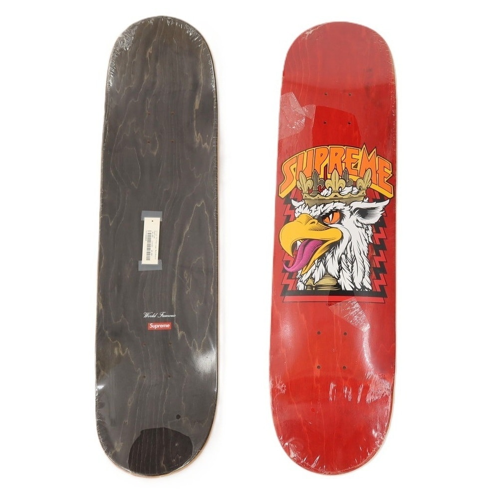 【中古】シュプリーム Supreme 2012年秋冬 Sean Cliver Griffin Logo Skateboard スケートボード デッキ スケボー レッド【メンズ】