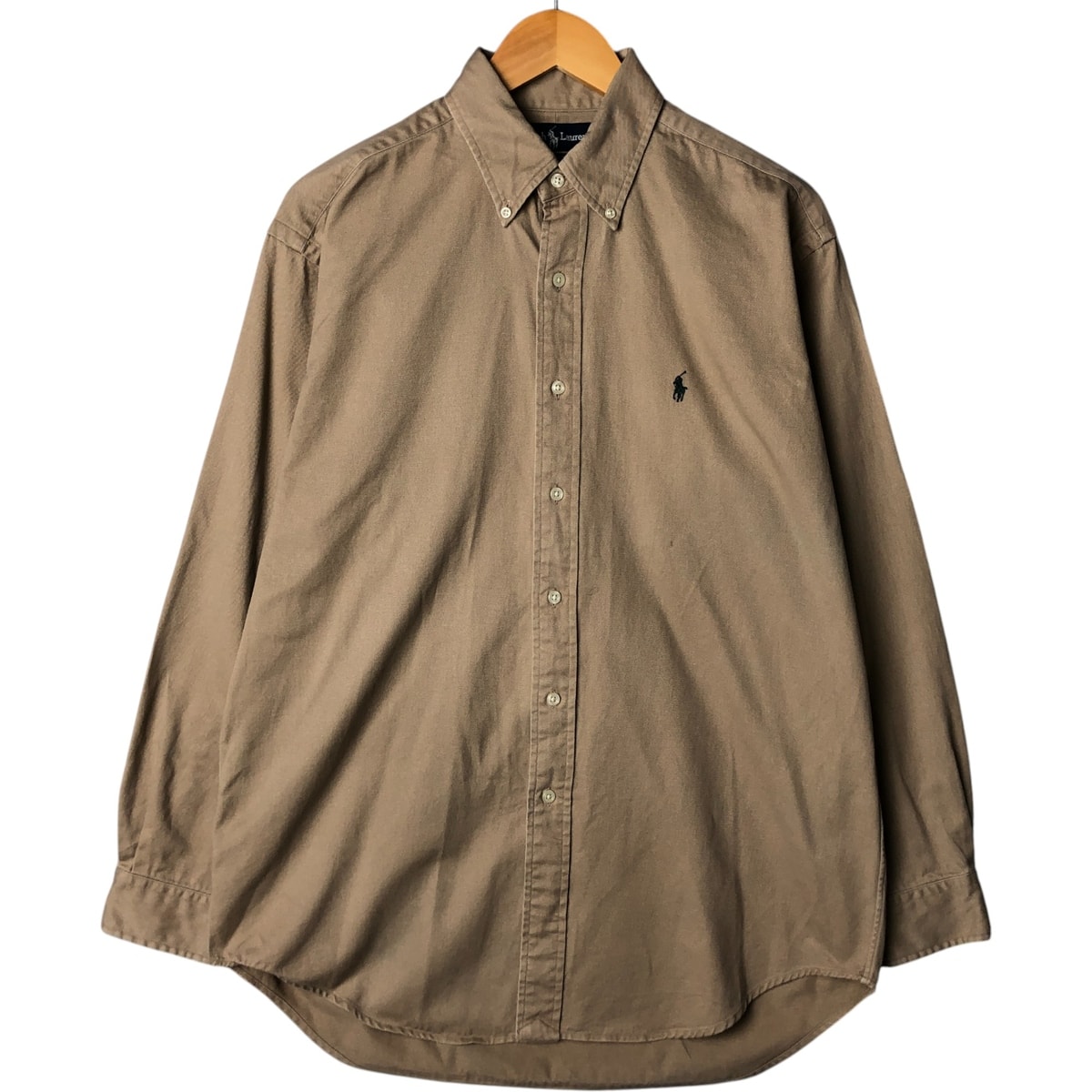 古着 ラルフローレン Ralph Lauren BLAKE 長袖 ボタンダウンシャツ メンズM相当/eaa573887