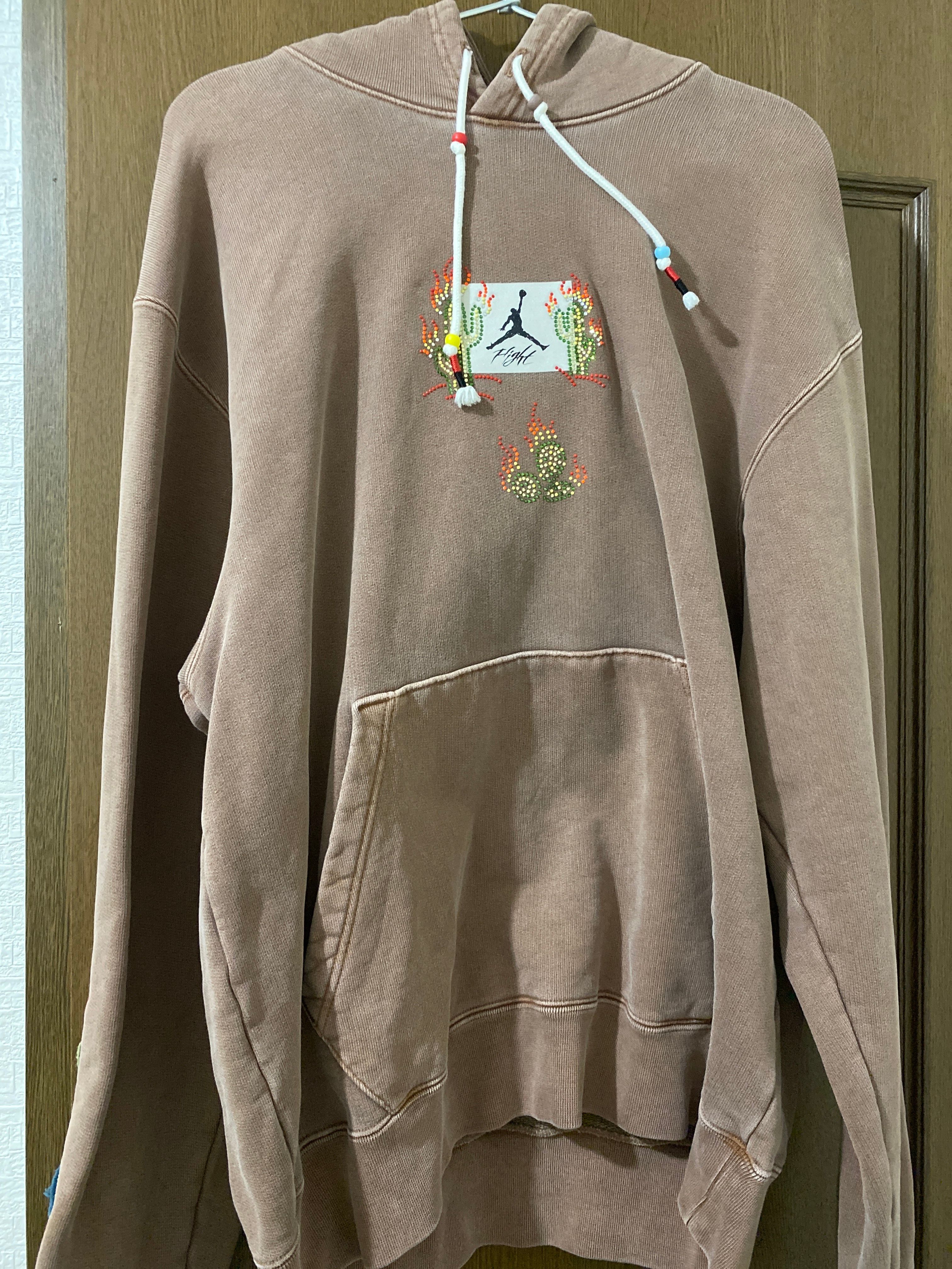 Travis Scott x Air Jordan Brand M J TS Hoodie "Archaeo Brown"