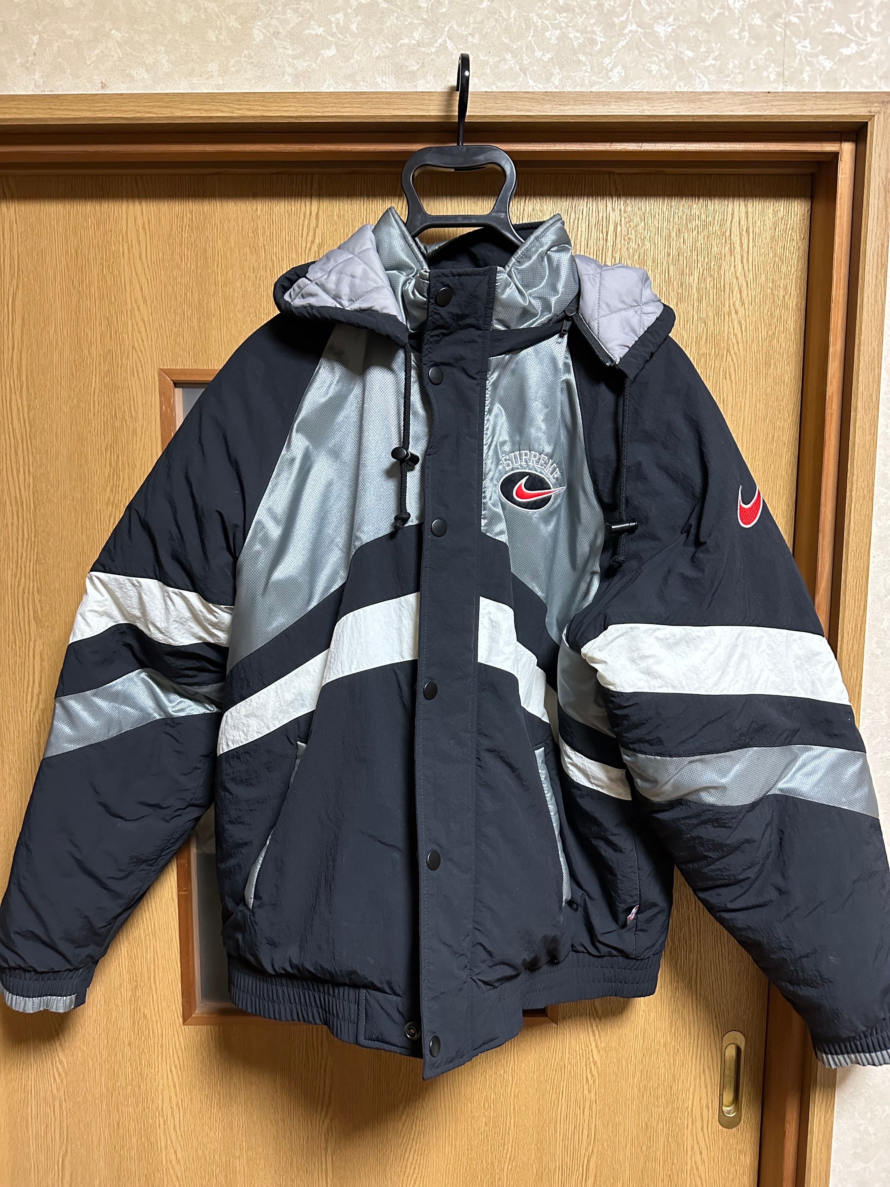 Supreme / Nike Hooded Sport Jacket "Silver"