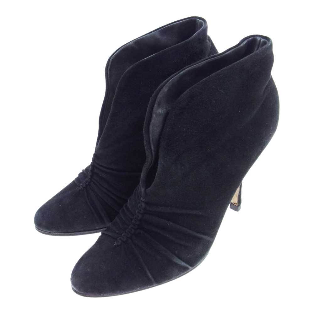 DOLCE&GABBANA ドルチェアンドガッバーナ パンプス ANGUILLA ROSSO ハイヒール パンプス ブラック系 35.5【中古】