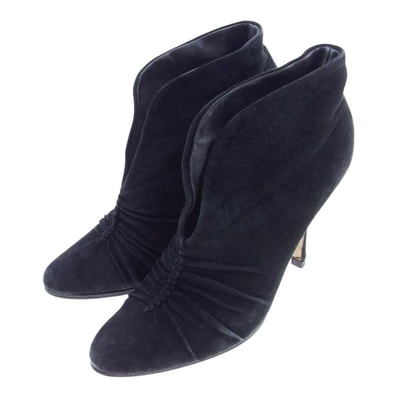 DOLCE&GABBANA ドルチェアンドガッバーナ パンプス ANGUILLA ROSSO ハイヒール パンプス ブラック系 35.5【中古】