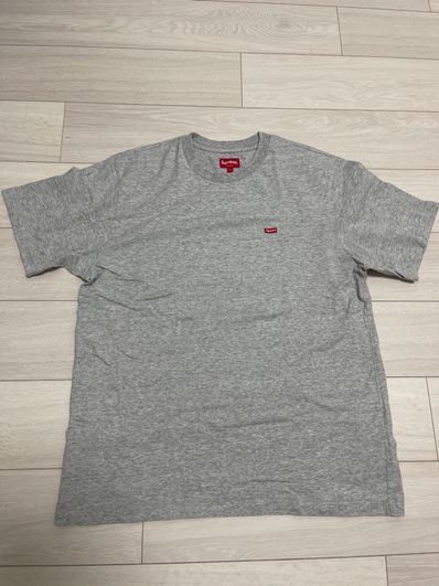 Supreme Small Box Tee "Heather Grey"(23SS)