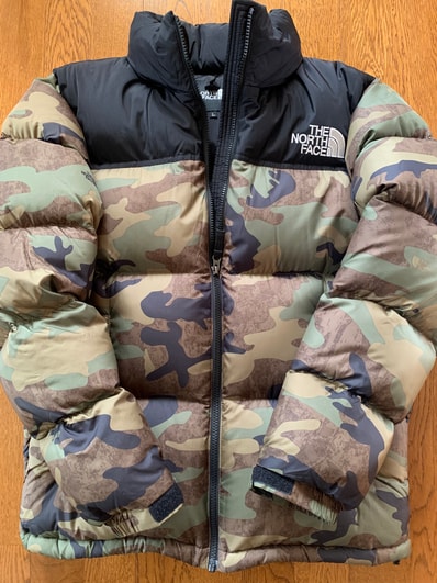 The North Face NV Nuptse Jacket WD "Camo"