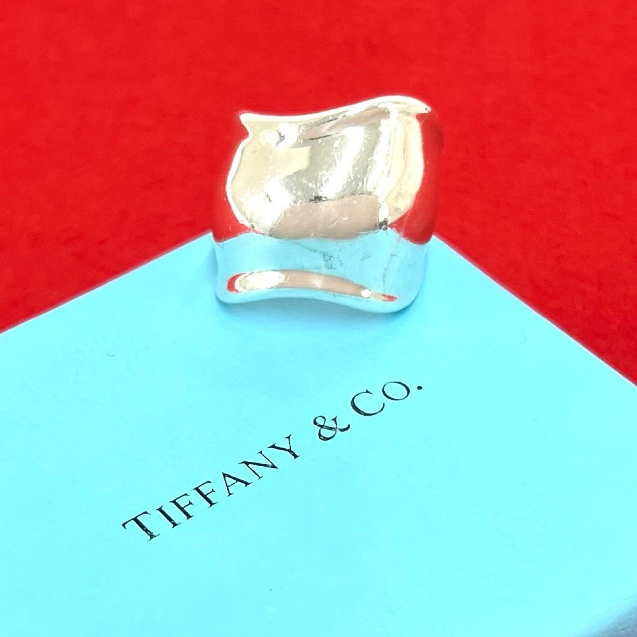 TIFFANY&Co. ティファニー ボーン リング シルバー925 リング・指輪 22号 シルバー
 26529