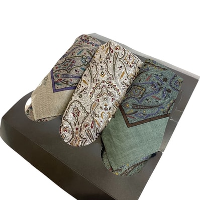 ディオール Dior ハンカチ 3枚セット マルチカラー