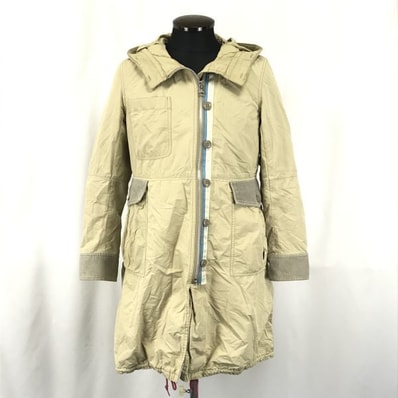 UNIQLO × undercover JUN YAKAHASHI★ライナー付モッズコート【Mens -M/ベージュ】ブルゾン/アウター/ジャケット/Coat/Jacket/Jumper◆BG996